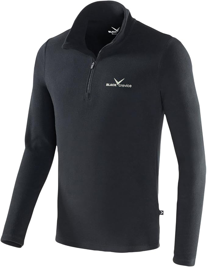 Nowa męska bluza polarowa Black Crevice Fleecejacke Black, rozmiar L