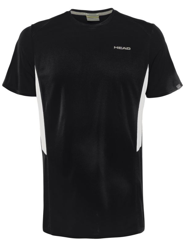 NOWA MĘSKA KOSZULKA HEAD CLUB M TECH SHIRT BLACK ROZMIAR M