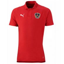 NOWA MĘSKA KOSZULKA PUMA AUSTRIA CASUAL PERFORMANCE POLO RED ROZMIAR S