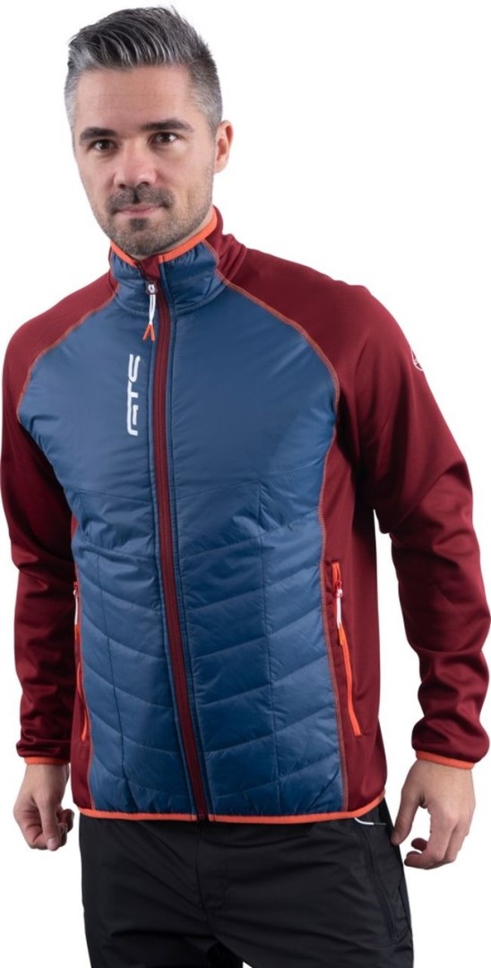Nowa męska kurtka GTS Man Jacket Hybrid Bordo, rozmiar 50/L