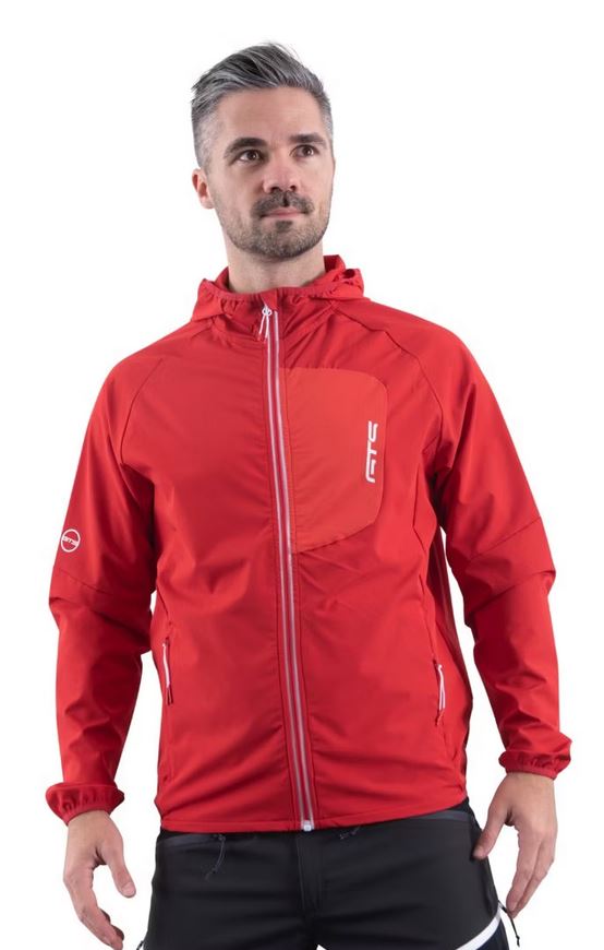 Nowa męska kurtka GTS Man Light Jacket Red, rozmiar 50/L