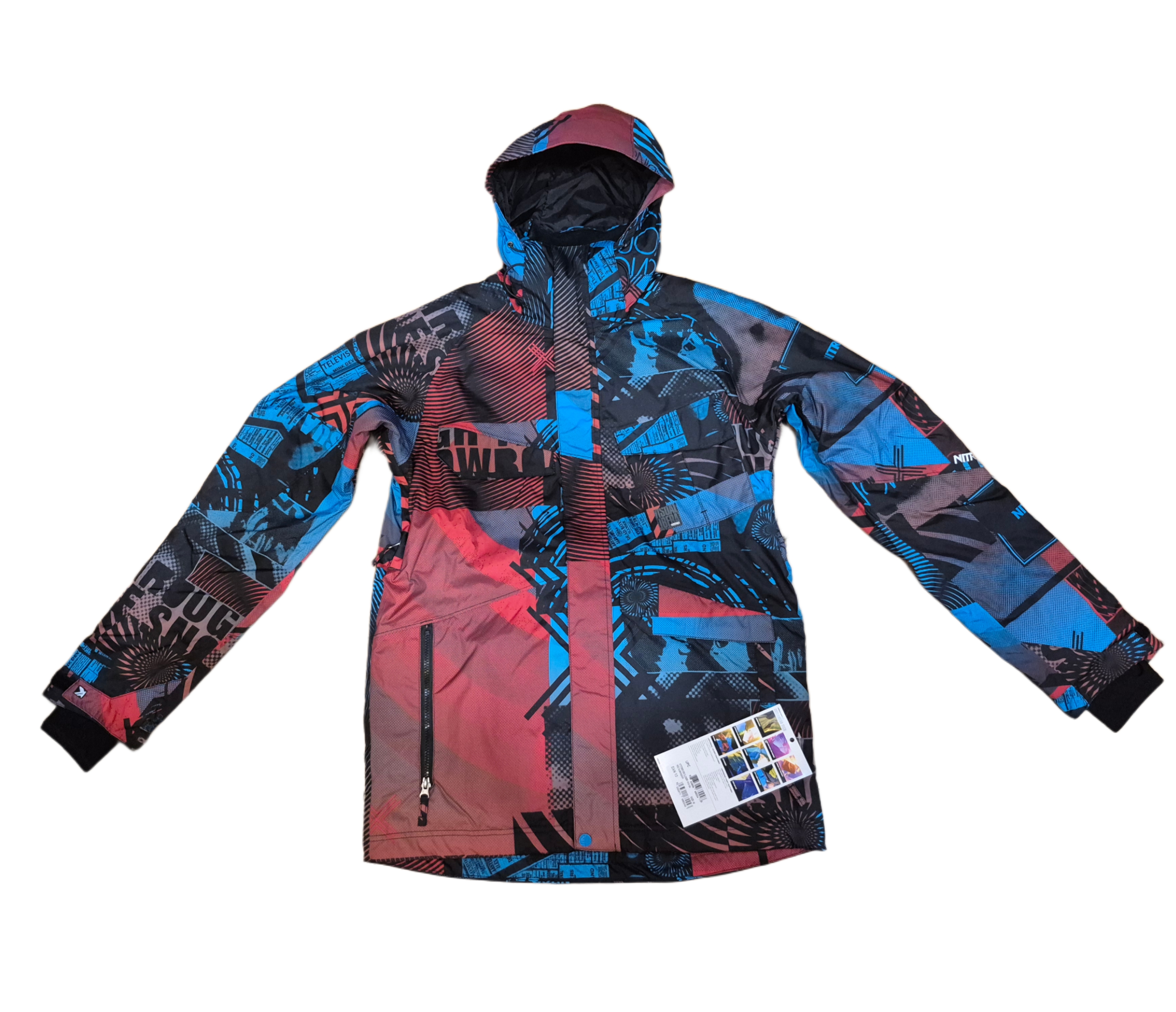 NOWA MĘSKA KURTKA NITRO CLOSER JACKET RED SUBMISSION ROZMIAR M