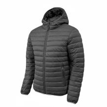 Nowa męska kurtka puchowa Black Crevice Padded Hybrid Black, rozmiar L