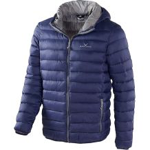 Nowa męska kurtka puchowa Black Crevice Padded Jacket Navy, rozmiar M/50