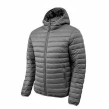 Nowa męska kurtka puchowa Black Crevice Padded Hybrid Black, rozmiar L