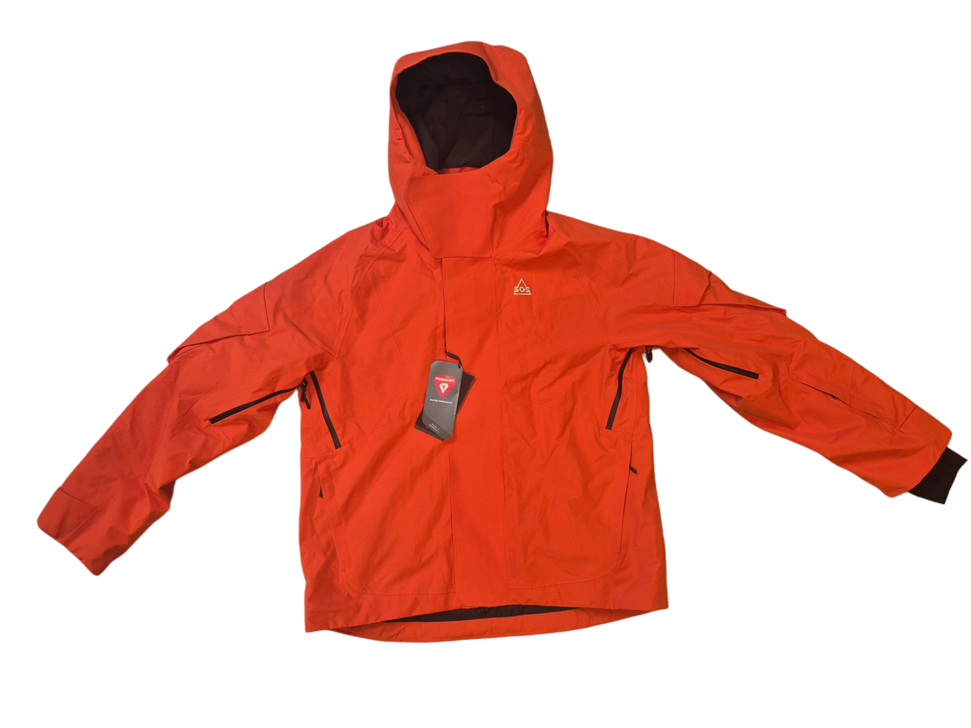 NOWA MĘSKA KURTKA SOS CHISO INSULATED JACKET PUMPKIN ORANGE ROZMIAR L 15/15K