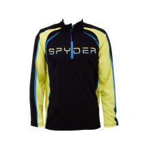 NOWA MŁODZIEŻOWA KOSZULKA SPYDER DOWNHILL BLACK/YELLOW ROZMIAR L