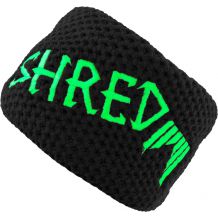 NOWA OPASKA SHRED HEAVY KNITTED HEADBAND BLACK/GREEN