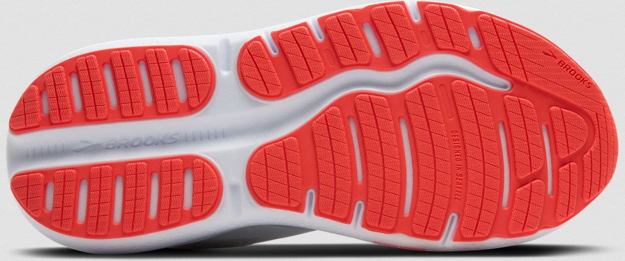 NOWE BUTY BROOKS GHOST MAX 2 WHITE/HOT CORAL ROZMIAR 36,5/MP 23CM