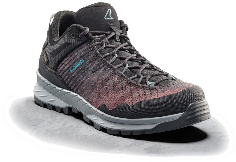 NOWE BUTY LOWA CAREZZA GTX LO WS BLACK/OLD ROSE ROZMIAR 37,5/MP 235MM 
