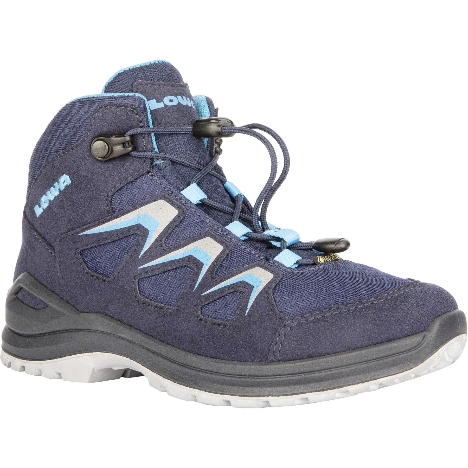 NOWE BUTY LOWA INNOX EVO GTX QC JR NAVY/TURQUOISE ROZMIAR 40/252MM