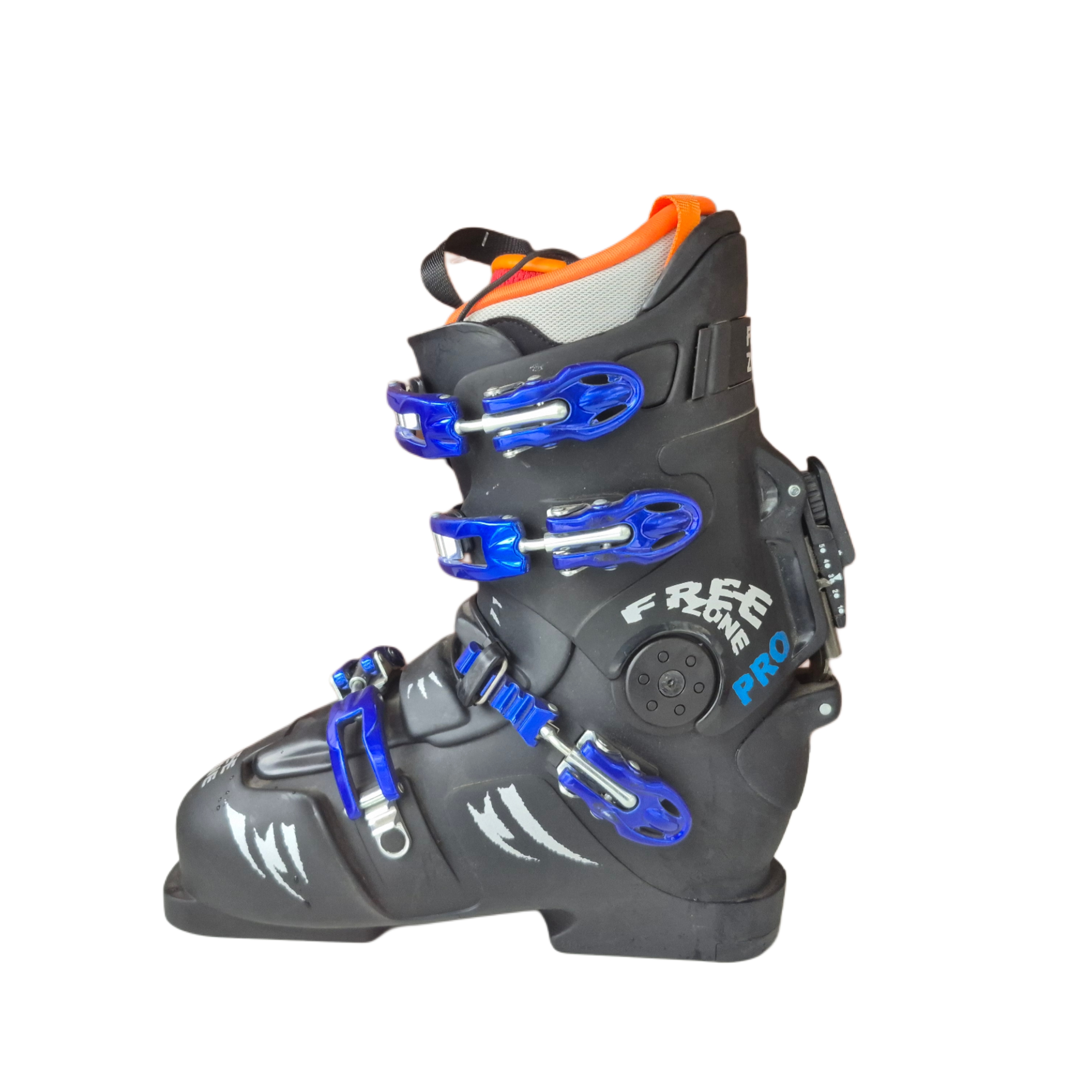 NOWE BUTY NARCIARSKIE HYBRYDOWE DEELUXE FREE ZONE BLACK/BLUE ROZMIAR 25CM