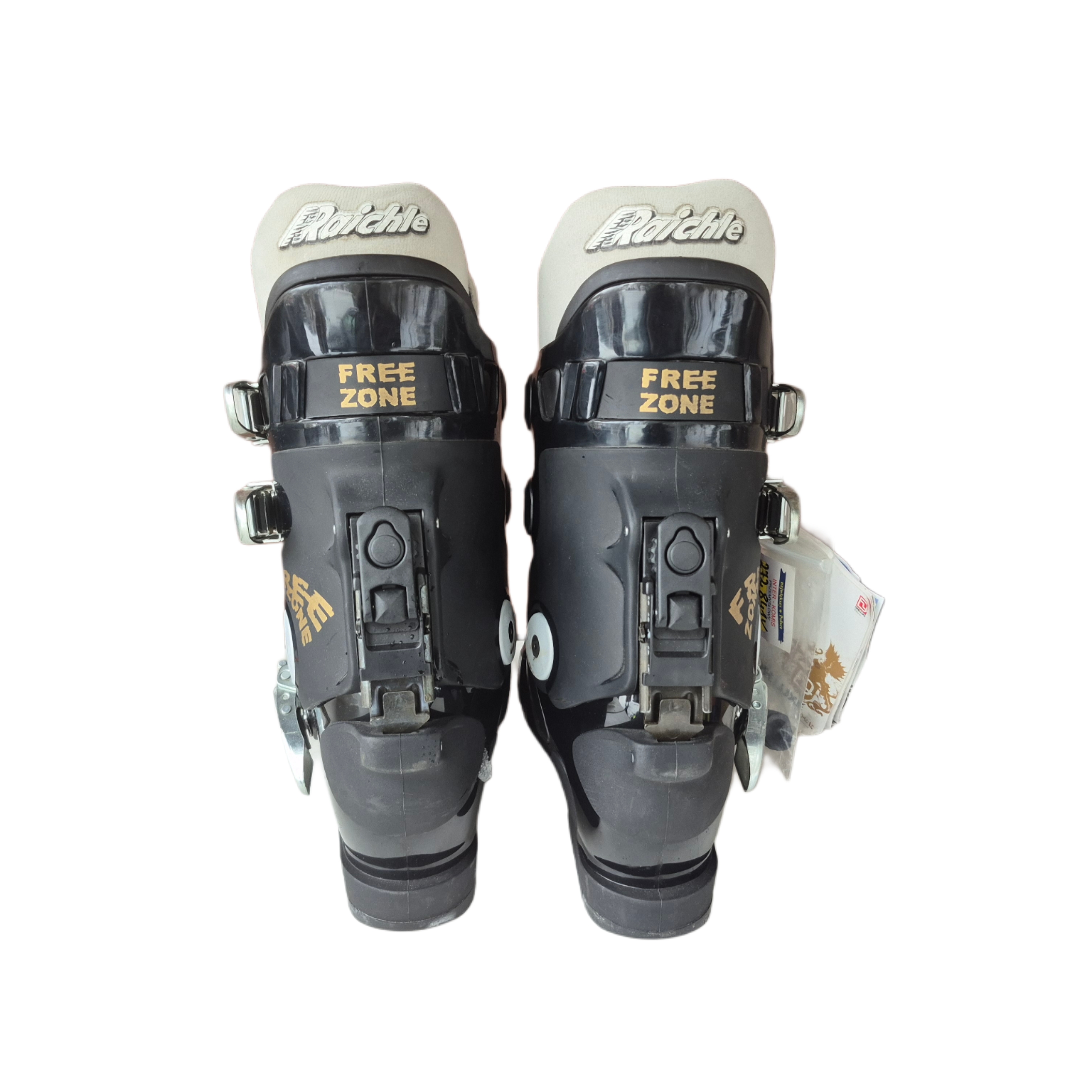 NOWE BUTY NARCIARSKIE HYBRYDOWE DEELUXE FREE ZONE BLACK/GOLD ROZMIAR 25CM