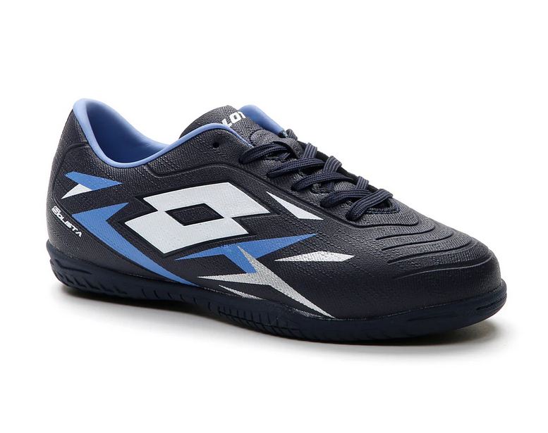 NOWE BUTY PIŁKARSKIE HALÓWKI LOTTO SOLISTA 700 VI ID JR NAVY BLUE ROZMIAR 33/21CM