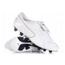 NOWE BUTY PIŁKARSKIE PUMA ESITO FG WHITE/GOLD ROZMIAR 40,5-26CM 