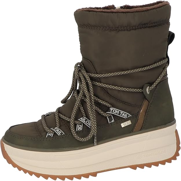 NOWE DAMSKIE BUTY TOM TAILOR ARCTIC WOMEN BOOT KHAKI ROZMIAR 40/25CM