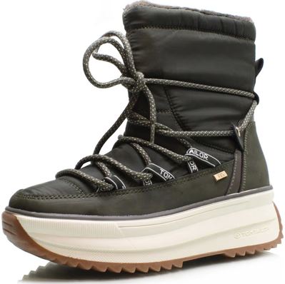 NOWE DAMSKIE BUTY TOM TAILOR ARCTIC WOMEN BOOT KHAKI ROZMIAR 40/25CM