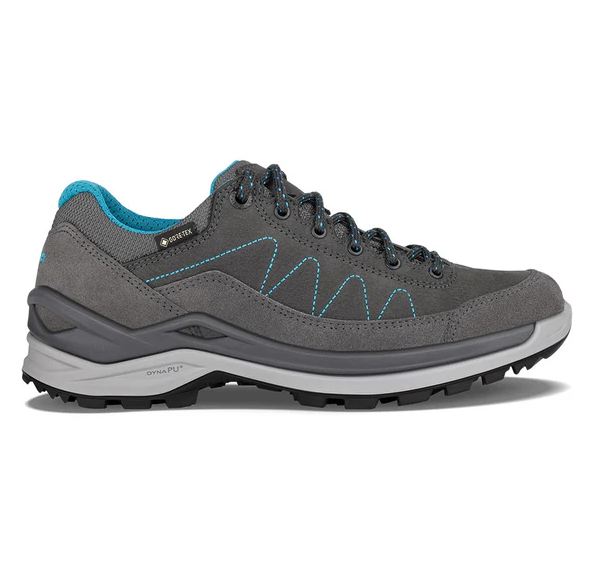 NOWE DAMSKIE BUTY LOWA TORO PRO GTX LO WS GRAPHITE/TURQUOISE ROZMIAR 42/MP 265MM