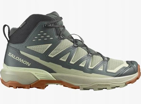 NOWE DAMSKIE BUTY SALOMON X ULTRA 360 EDGE MID GTX W TEA/DEEP LICHEN ROZMIAR 38 2/3- 24CM