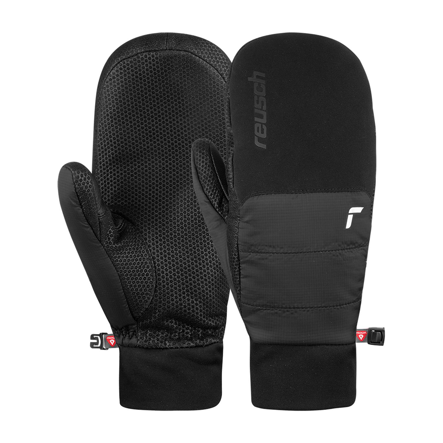 NOWE DAMSKIE RĘKAWICE NARCIARSKIE REUSCH KAVIK TOUCH-TEC MITTEN BLACK/SILVER ROZMIAR 6,5