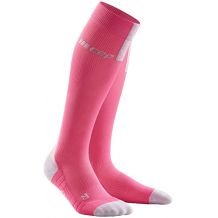 NOWE DAMSKIE SKARPETY CEP RUN SOCKS 3.0 WOMEN ROSE/LIGHT GREY ROZMIAR III
