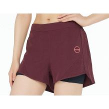 Nowe damskie spodenki GTS Lady Sportshort 2w1 Plum, rozmiar 38/M