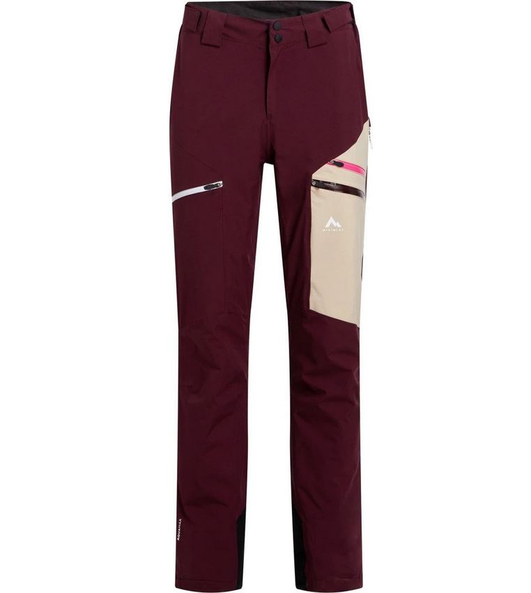 NOWE DAMSKIE SPODNIE MCKINLEY SAGE PANT PRIMALOFT WINE RED/BEIGE ROZMIAR 38/M 15/15K