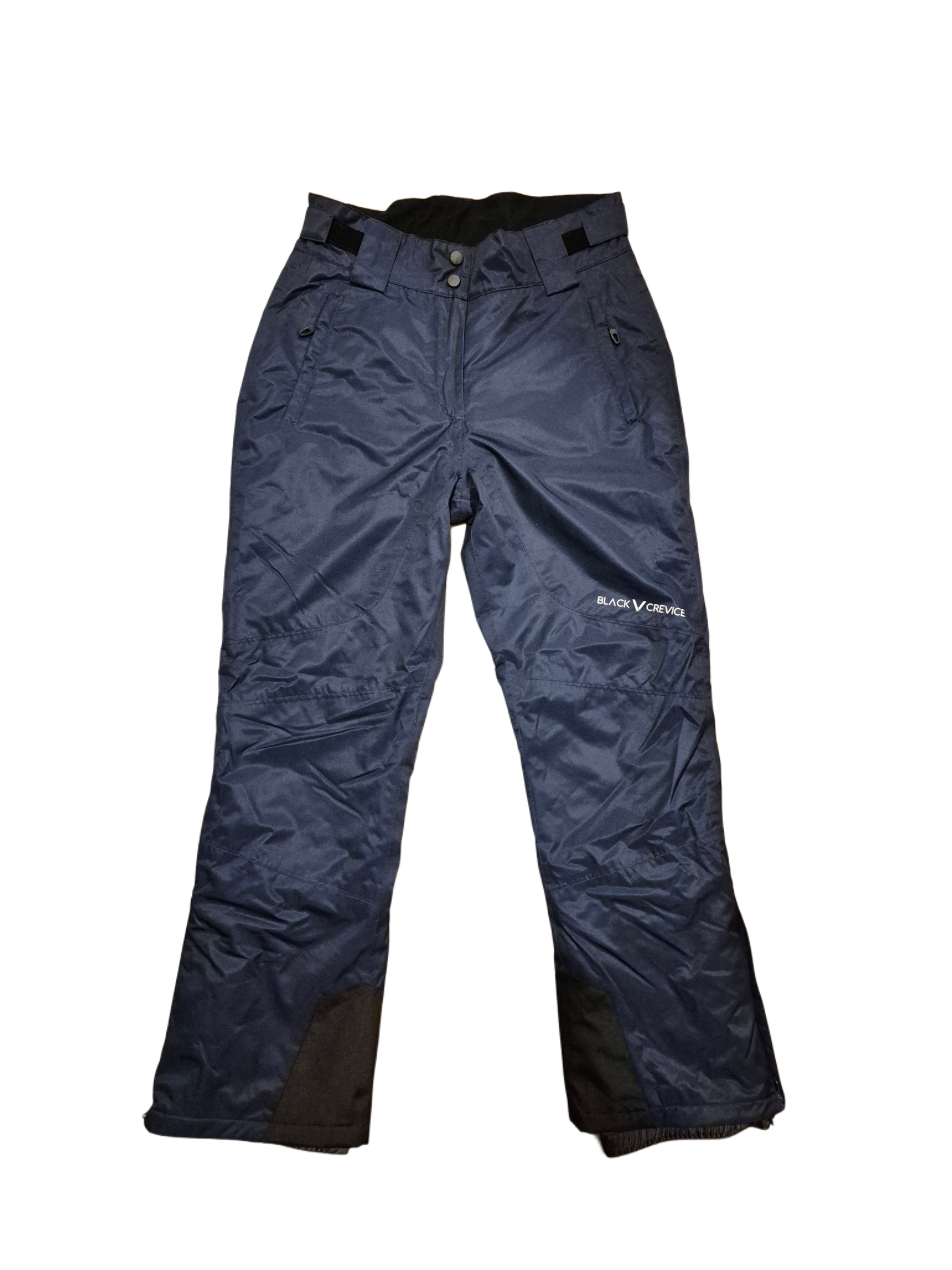 NOWE DAMSKIE SPODNIE NARCIARSKIE BLACK CREVICE SHINY NAVY ROZMIAR 38