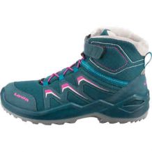 NOWE DZIECIĘCE BUTY LOWA MADDOX WARM GTX PETROL/PINK ROZMIAR 31/19,5CM 