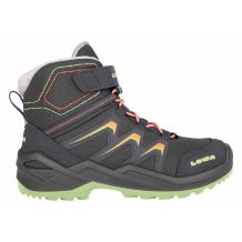 NOWE DZIECIĘCE BUTY LOWA MADDOX WARM GTX MID GRAPHITE/MINT ROZMIAR 31/19,5CM 