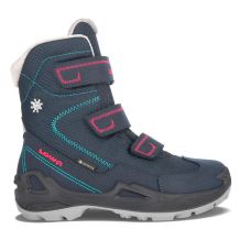 NOWE DZIECIĘCE BUTY LOWA MILO GTX HI NAVY/BERRY ROZMIAR 31/19,5CM 