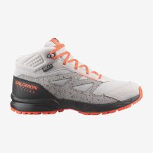 NOWE DZIECIĘCE BUTY SALOMON OUTWAY MID CSWP J LUNAR ROCK/BLACK ROZMIAR 35/21.5CM