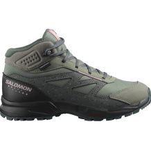 NOWE DZIECIĘCE BUTY SALOMON OUTWAY MID CSWP J AGAVE GREEN/BLACK ROZMIAR 35/21.5CM