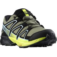 NOWE DZIECIĘCE BUTY SALOMON SPEEDCROSS J DEEP LICHEN GREEN/BLACK ROZMIAR 35/21.5CM