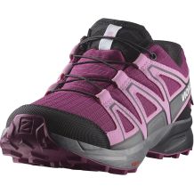 NOWE DZIECIĘCE BUTY SALOMON SPEEDCROSS CSWP J PLUM CASPIA/ORCHID ROZMIAR 35/21.5CM
