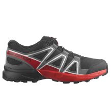 NOWE DZIECIĘCE BUTY SALOMON SPEEDCROSS J BLACK/HIGH RISK RED ROZMIAR 35/21.5CM