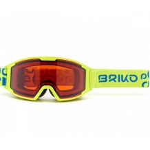 NOWE DZIECIĘCE GOGLE BRIKO SAETTA YELLOW FLUO BLUE/ORANGE DL 2