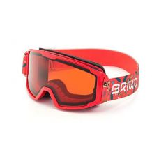 NOWE DZIECIĘCE GOGLE BRIKO SAETTA SHINY RED TIGER/ORANGE DL 2