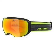 NOWE GOGLE ALPINA BIG HORN BLACK MATT/MULTI MIRROR RED S2 SPHERIC