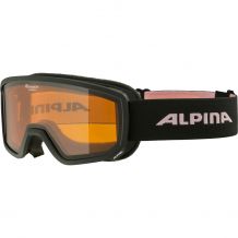 NOWE GOGLE ALPINA SCARABEO S BLACK/ROSE - SZKŁA HICON MIRROR S2 ORANGE
