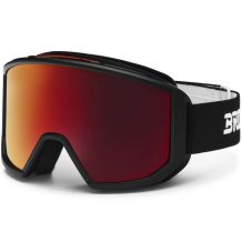 NOWE GOGLE BRIKO VULCANO MASK 2.0 BLACK MATT/ RED MIRROR CAT.2