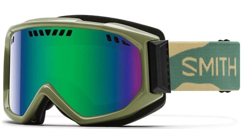 Nowe gogle narciarskie Smith Scope Camo Green Sol-X S3