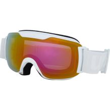 NOWE GOGLE UVEX DOWNHILL 2000 S WHITE - FULL MIRROR PINK CLEAR S2