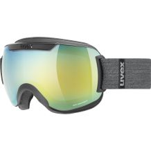 NOWE GOGLE UVEX DOWNHILL 2000 BLACK MATT - FULL MIRROR ORANGE BLUE S2