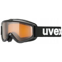 NOWE GOGLE UVEX SPEEDY PRO KIDS BLACK - LASERGOLD S2