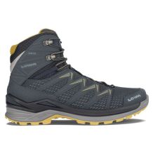 NOWE MĘSKIE BUTY LOWA INNOX PRO GTX MID STEEL BLUE/MUSTARD ROZMIAR 48,5/MP 307MM