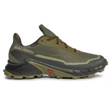 NOWE MĘSKIE BUTY SALOMON ALPHACROSS 5 GTX OLIVE NIGHT/BLACK ROZMIAR 42 2/3- 27CM