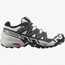 NOWE MĘSKIE BUTY SALOMON SPEEDCROSS 6 GTX WHITE/BLACK/LUNAR ROCK ROZMIAR 42 2/3- 27CM- US 9