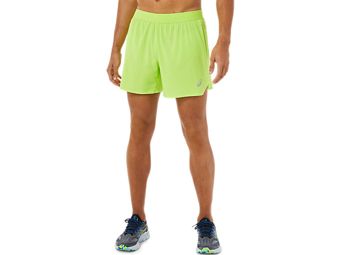 NOWE MĘSKIE SPODENKI ASICS ROAD 5IN SHORT GREEN ROZMIAR XXL