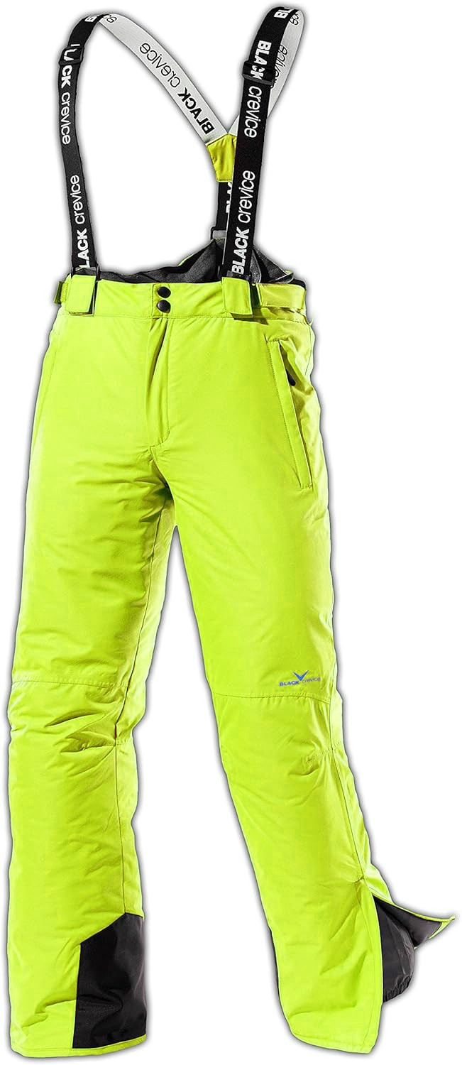 NOWE MĘSKIE SPODNIE NARCIARSKIE BLACK CREVICE PANT YELLOW ROZMIAR 52/L
